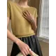 Stylish Loose Solid Color Boat Neck Knitwear Pullovers Tops Stylish Loose Solid Color Boat Neck Knitwear Pullovers Tops