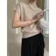 Stylish Loose Solid Color Boat Neck Knitwear Pullovers Tops Stylish Loose Solid Color Boat Neck Knitwear Pullovers Tops