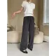Stylish Loose Solid Color Boat Neck Knitwear Pullovers Tops Stylish Loose Solid Color Boat Neck Knitwear Pullovers Tops