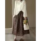 See-Through Solid Color Long Sleeves Loose Round-Neck Sweater Tops See-Through Solid Color Long Sleeves Loose Round-Neck Sweater Tops