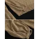 See-Through Solid Color Long Sleeves Loose Round-Neck Sweater Tops See-Through Solid Color Long Sleeves Loose Round-Neck Sweater Tops
