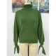 Loose Long Sleeves Solid Color High-Neck Sweater Tops Loose Long Sleeves Solid Color High-Neck Sweater Tops