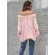 Vintage Long Sleeves Loose Solid Color Off-The-Shoulder Sweater Tops Vintage Long Sleeves Loose Solid Color Off-The-Shoulder Sweater Tops