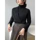 Asymmetric Solid Color Long Sleeves V-Neck Sweater Pullovers Knitwear Asymmetric Solid Color Long Sleeves V-Neck Sweater Pullovers Knitwear