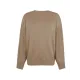 Knitted Twist Long Sleeves Solid Color Round-Neck Sweater Tops Knitted Twist Long Sleeves Solid Color Round-Neck Sweater Tops