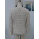 Original Creation Long Sleeves Loose Hollow Solid Color Round-Neck Sweater Tops