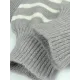 Casual Long Sleeves Loose Striped Lapel Collar Sweater Tops Casual Long Sleeves Loose Striped Lapel Collar Sweater Tops