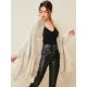 Casual Loose Tasseled Solid Patchwork Sweater Top Casual Loose Tasseled Solid Patchwork Sweater Top
