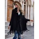 Casual Loose Tasseled Solid Patchwork Sweater Top Casual Loose Tasseled Solid Patchwork Sweater Top