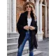 Casual Loose Tasseled Solid Patchwork Sweater Top Casual Loose Tasseled Solid Patchwork Sweater Top