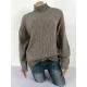 Casual Long Sleeves Solid Color High-Neck Sweater Tops Casual Long Sleeves Solid Color High-Neck Sweater Tops