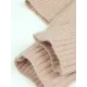 Casual Loose Long Sleeves Tied Solid Color Off-The-Shoulder Sweater Tops Casual Loose Long Sleeves Tied Solid Color Off-The-Shoulder Sweater Tops
