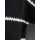 Casual Loose Long Sleeves Striped Round-Neck Sweater Tops Casual Loose Long Sleeves Striped Round-Neck Sweater Tops