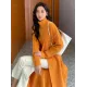Stylish Long Sleeves Split-Front Solid Color High-Neck Sweater Tops