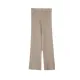 Urban Loose Solid Round-Neck Split-Side Sweater& Wide Leg Pants Suits Urban Loose Solid Round-Neck Split-Side Sweater& Wide Leg Pants Suits