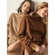 Warm Knitting High-neck Sweater Warm Knitting High-neck Sweater