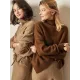 Warm Knitting High-neck Sweater Warm Knitting High-neck Sweater