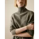 Warm Knitting High-neck Sweater Warm Knitting High-neck Sweater