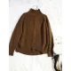 Warm Knitting High-neck Sweater Warm Knitting High-neck Sweater