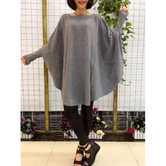 Loose Big Batwing Sweater Loose Big Batwing Sweater