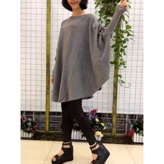 Loose Big Batwing Sweater Loose Big Batwing Sweater