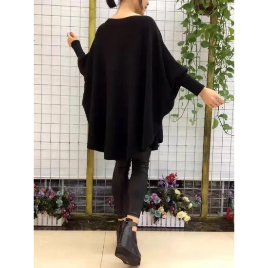 Loose Big Batwing Sweater Loose Big Batwing Sweater