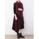 Casual Vintage Knitting High-Neck Sleeveless Dress Casual Vintage Knitting High-Neck Sleeveless Dress