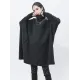 Black Cropped Turtleneck Sweater Dress Black Cropped Turtleneck Sweater Dress