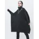 Black Cropped Turtleneck Sweater Dress Black Cropped Turtleneck Sweater Dress