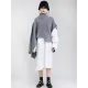 Original Solid High-Neck Irregularity Sweater Original Solid High-Neck Irregularity Sweater