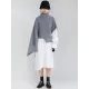 Original Solid High-Neck Irregularity Sweater Original Solid High-Neck Irregularity Sweater