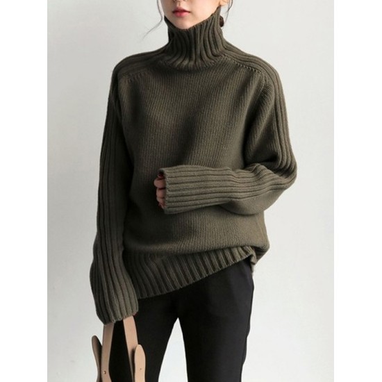 Simple Turtleneck Sweater Simple Turtleneck Sweater