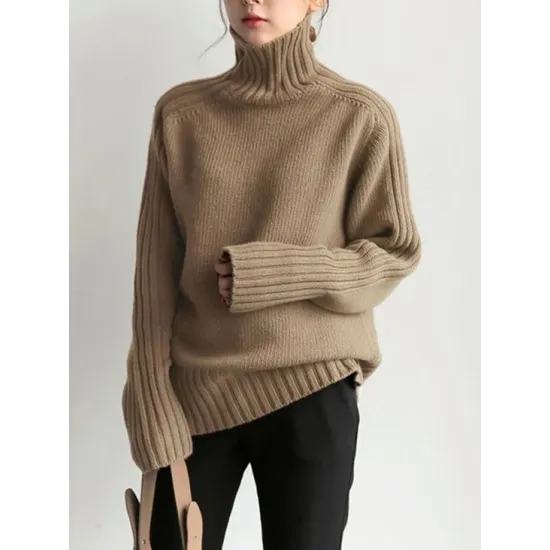 Simple Turtleneck Sweater Simple Turtleneck Sweater
