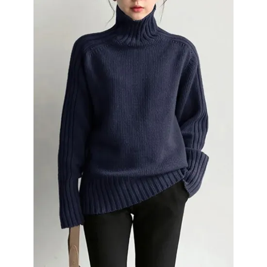 Simple Turtleneck Sweater Simple Turtleneck Sweater
