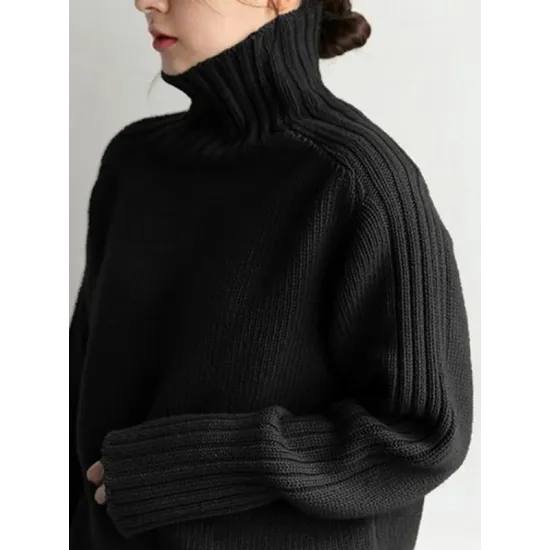Simple Turtleneck Sweater Simple Turtleneck Sweater