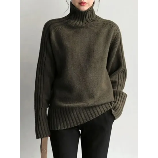 Simple Turtleneck Sweater Simple Turtleneck Sweater