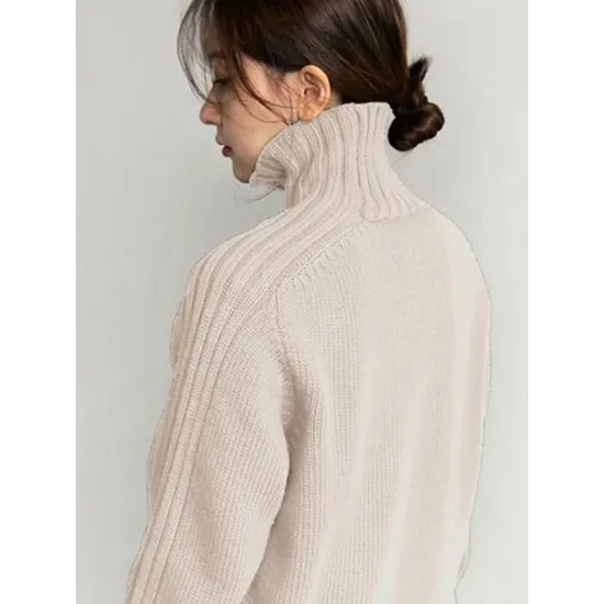 Simple Turtleneck Sweater Simple Turtleneck Sweater