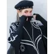 Original Print Irregularity Knitting Sweater