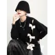 Stylish Bowknot Round-Neck Knitting Sweater Stylish Bowknot Round-Neck Knitting Sweater
