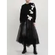 Stylish Bowknot Round-Neck Knitting Sweater Stylish Bowknot Round-Neck Knitting Sweater