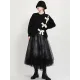 Stylish Bowknot Round-Neck Knitting Sweater Stylish Bowknot Round-Neck Knitting Sweater