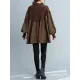 Stylish Knitting Split-Joint Puff Sleeve Shirt Pullover Top Stylish Knitting Split-Joint Puff Sleeve Shirt Pullover Top