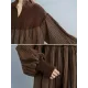 Stylish Knitting Split-Joint Puff Sleeve Shirt Pullover Top Stylish Knitting Split-Joint Puff Sleeve Shirt Pullover Top