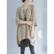 Vintage Loose Solid Color Round-Neck Batwing Half Sleeves Knitting Sweater Vintage Loose Solid Color Round-Neck Batwing Half Sleeves Knitting Sweater