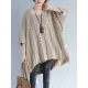 Vintage Loose Solid Color Round-Neck Batwing Half Sleeves Knitting Sweater Vintage Loose Solid Color Round-Neck Batwing Half Sleeves Knitting Sweater