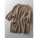Urban Solid Color V-Neck Knitting Pullover Urban Solid Color V-Neck Knitting Pullover