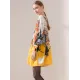 Original Loose Cartoon Printed Round-Neck Long Sleeves Sweater Dress Original Loose Cartoon Printed Round-Neck Long Sleeves Sweater Dress