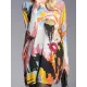 Vintage Wool Blend Contrast Color Printed Sweater Vintage Wool Blend Contrast Color Printed Sweater