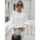Casual Loose 6 Colors Off-The-Shoulder Long Sleeves Sweater Top Casual Loose 6 Colors Off-The-Shoulder Long Sleeves Sweater Top