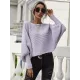 Casual Loose 6 Colors Off-The-Shoulder Long Sleeves Sweater Top Casual Loose 6 Colors Off-The-Shoulder Long Sleeves Sweater Top